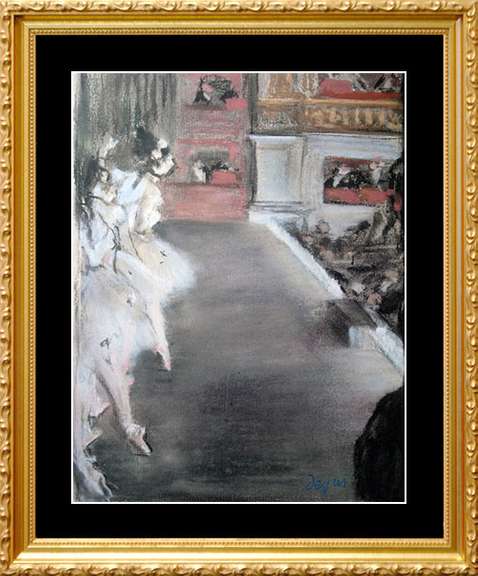 Edgar Degas, Dancers At The Old Opera House