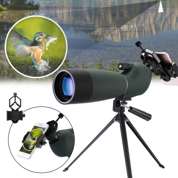 HD Waterproof Optic Zoom Len Monocular