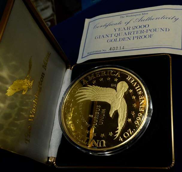 2000 4 OZ Sacagawea Round