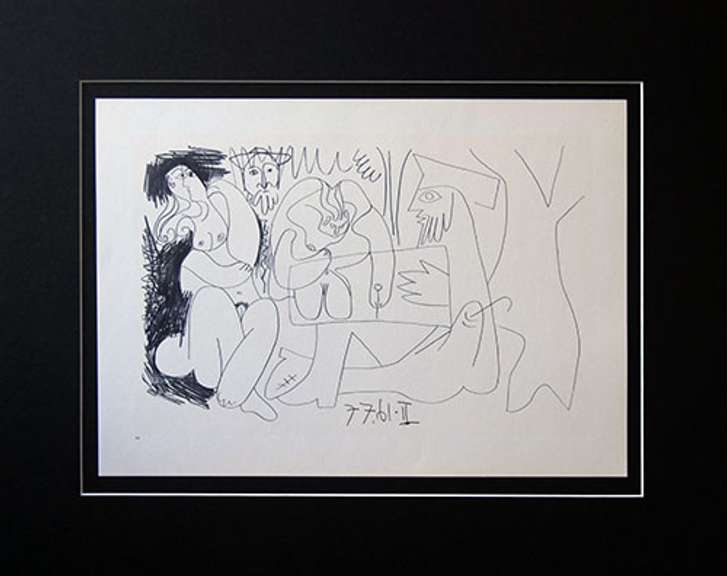 Pablo Picasso, From 'Les Dejeuners' Suite
