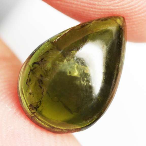 Gorgeous 5.34ct olive green Tourmaline