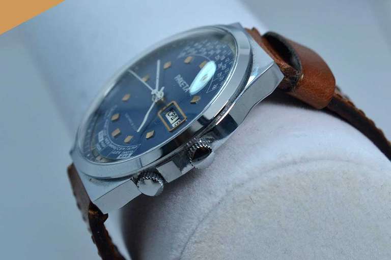 1980's Soviet Era Paketa Calendar Watch