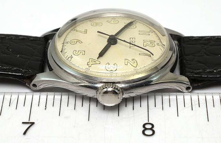 Rare Vintage Ebel  Military Watch
