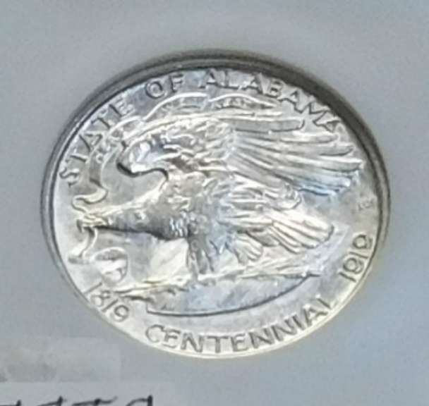 1921 Alabama Sil Commem Hf NGC MS-62