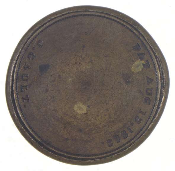 George Washington 10 Cents U.S. Encased Postage