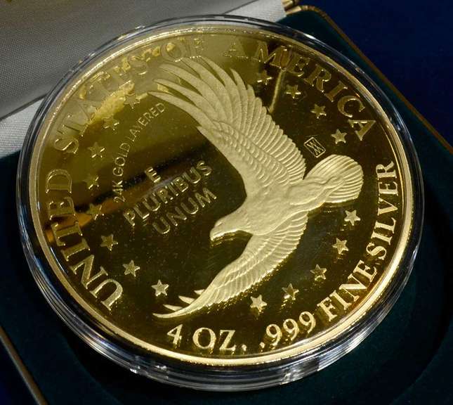 2000 4 OZ Sacagawea Round