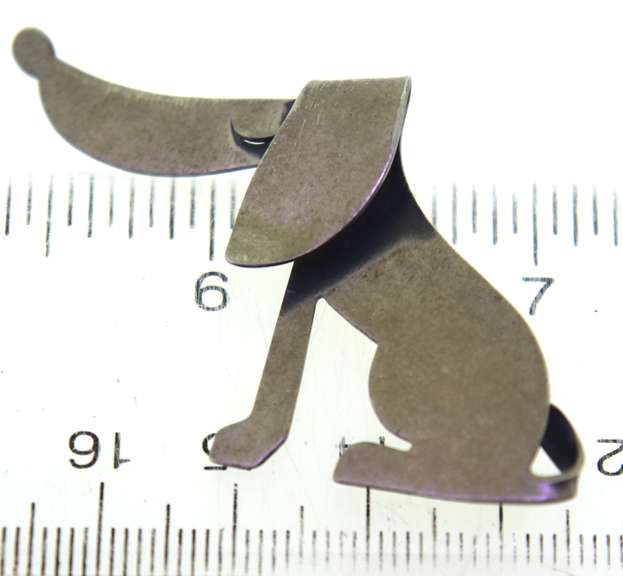 Vintage Beaucraft Long Snout Dog Brooch