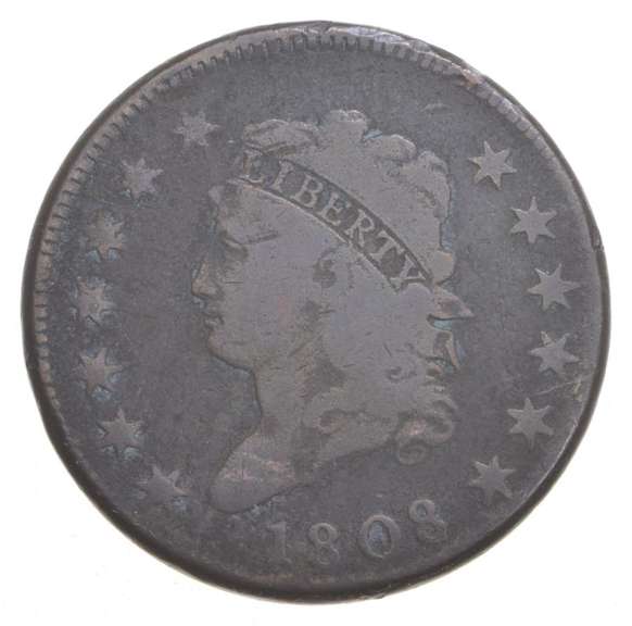 1808 Draped Bust Large Cent