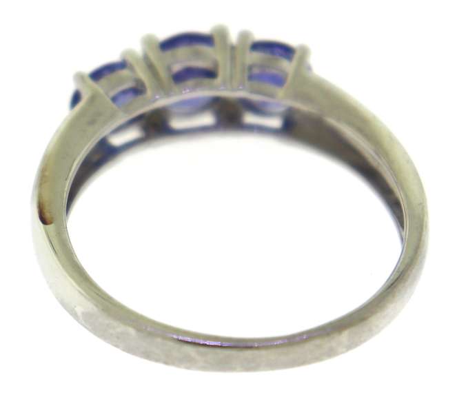Sterling Silver Tanzanite Ring