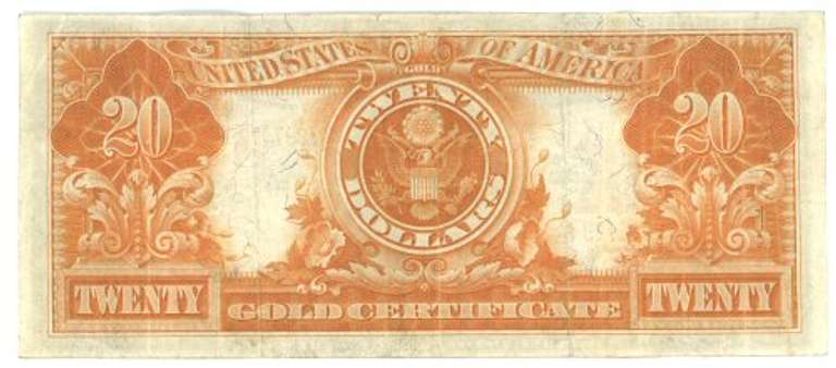 Very nice 1922 Series Large Size $20 Gold Certificate