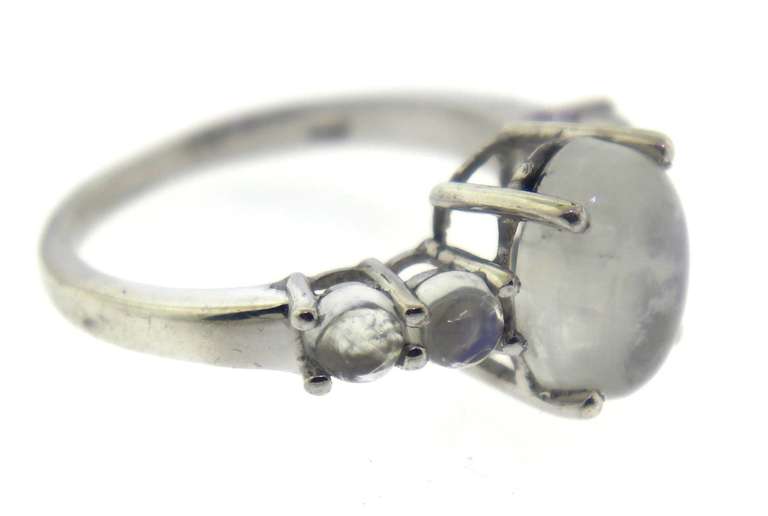 Sterling Silver Moonstone Ring