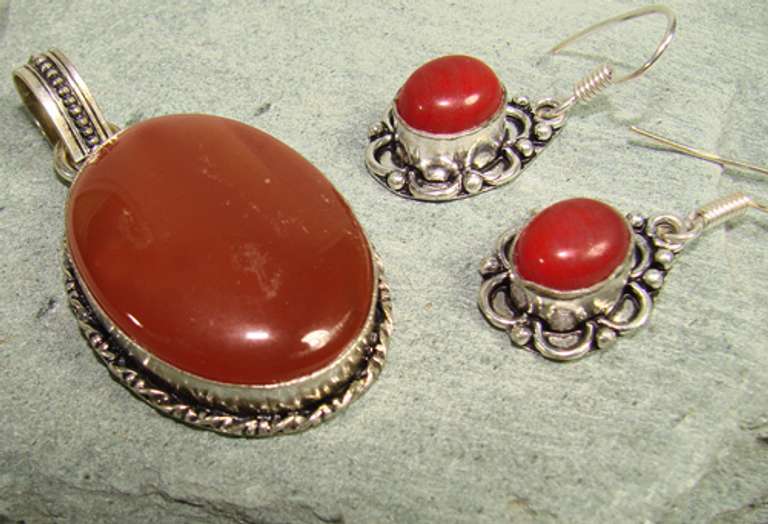 Magical Large Natural Stone Ethnic Handcrafted Set