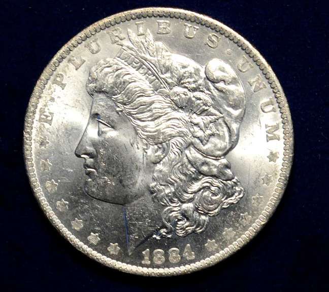 1884 O UNC Morgan Dollar