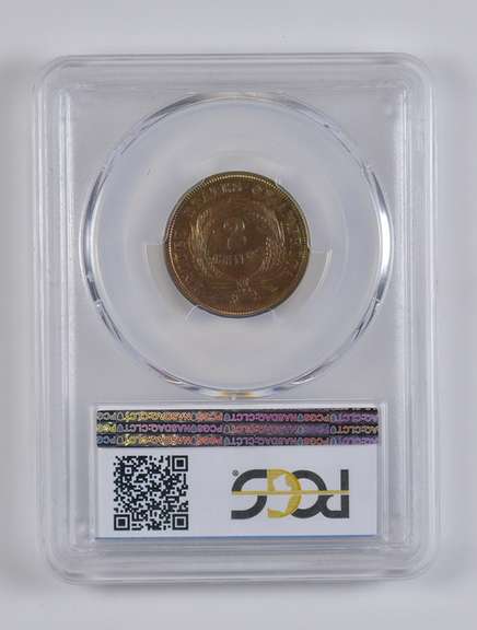 PR65 RB 1870 Two-Cent Piece - Graded PCGS