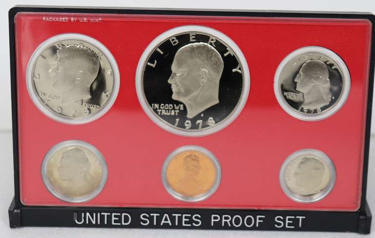 5 Each US Proof Sets 1968 1969 197878