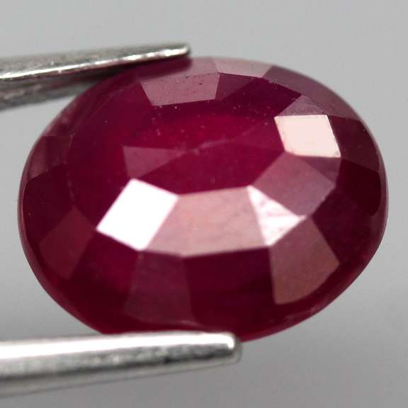Rich blood red 3.69ct Ruby from Madagascar