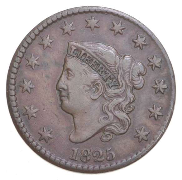 1825 Matron Head Large Cent