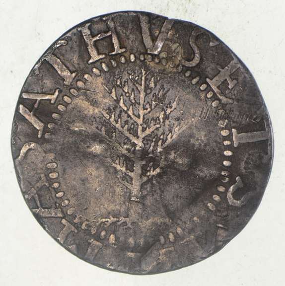 1652 Colonial New England Pine Tree Shilling