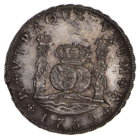 1739 Mexico 8 Reales - Circulated