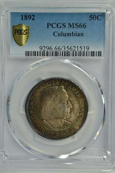Simply Awesome PCGS MS66 Graded 1892 Columbian Commemorative Half Dollar