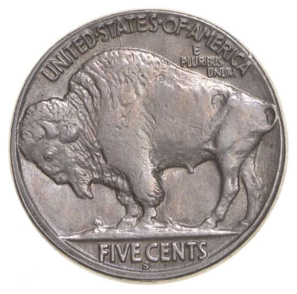 1918-S Indian Head Buffalo Nickel