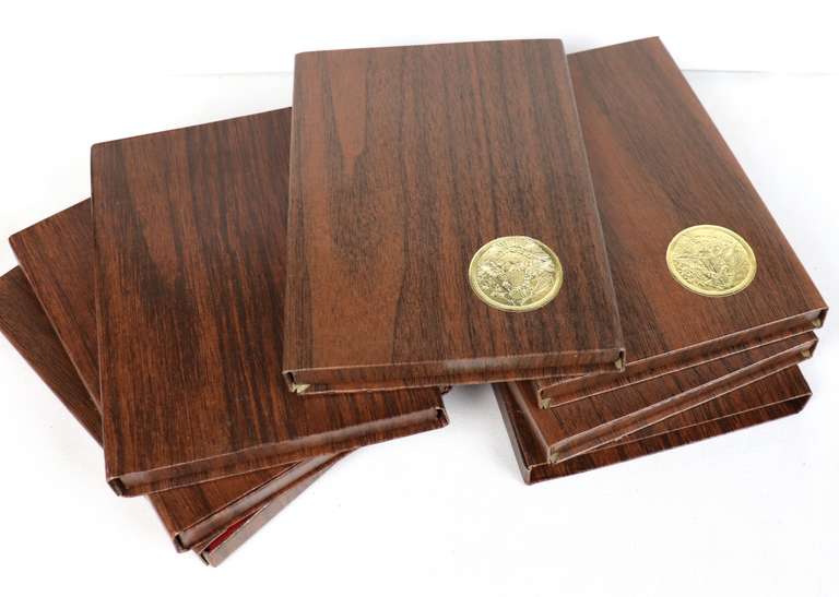 4 1971 S &3 1973 S  Brown Box Ike Dollars