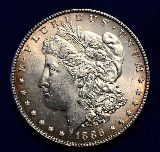 1886 UNC Morgan Dollar