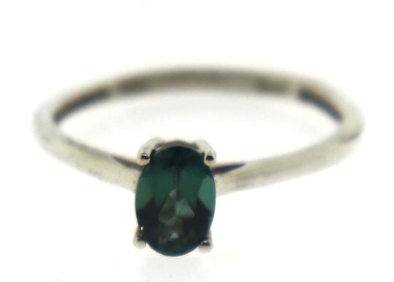 Sterling Silver Small Gemstone Ring
