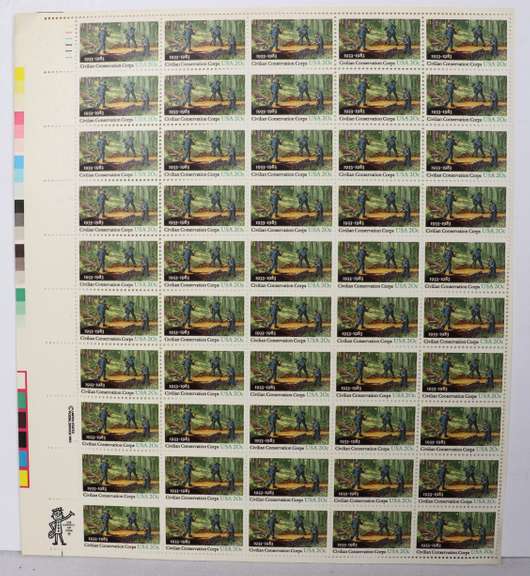 $100 Face Value In Mint 18 20 & 22 Cent US Sheets