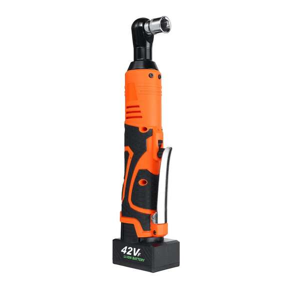 LED Cordless Electric Ratchet Wrench 3/8 Inch