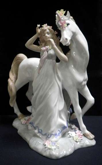 Fairytale Dreams 12inc Porcelain Handcrafted Figurine