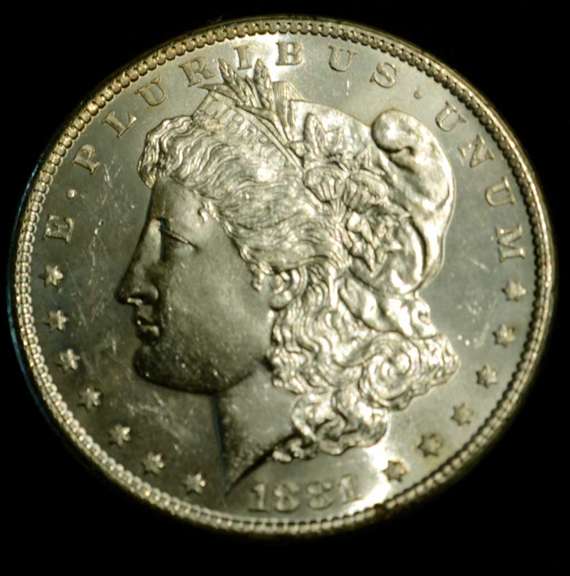 1881 S UNC Morgan Dollar
