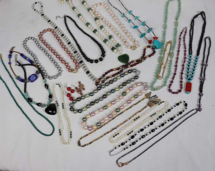Colorful Group Lot of Costume Jewelry
