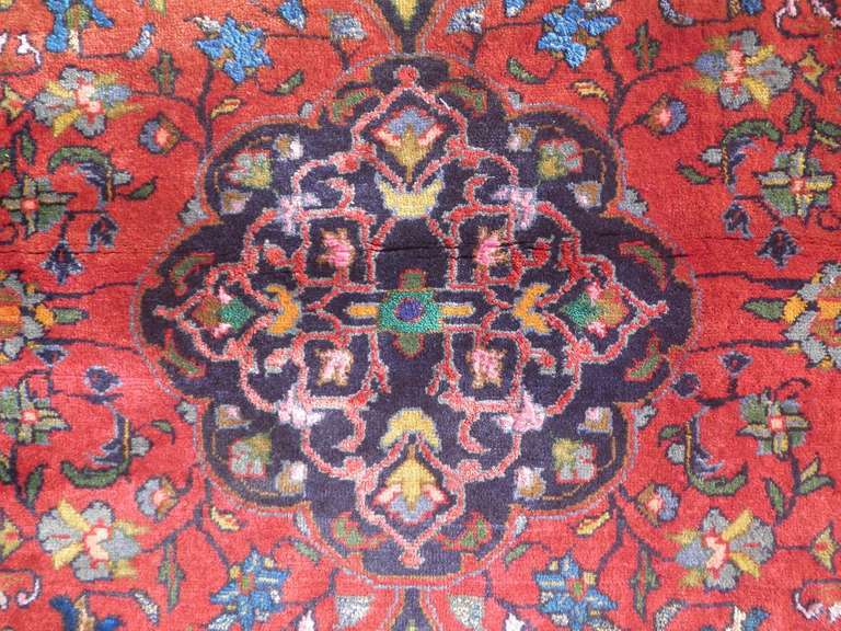 Semi Antique Persian Sarouk 3.5x4.7