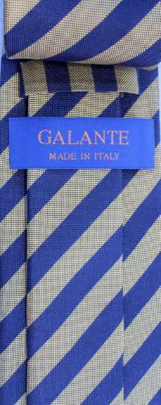 Fine Quality Italian Hand Made Silk Tie By Galante