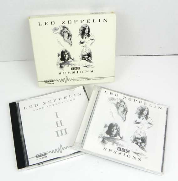 1997 Led Zeppelin BBC Sessions 2 CD Set