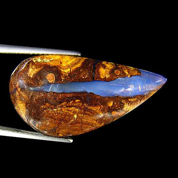 Unique 21.66ct crystal core Koroit Boulder Opal