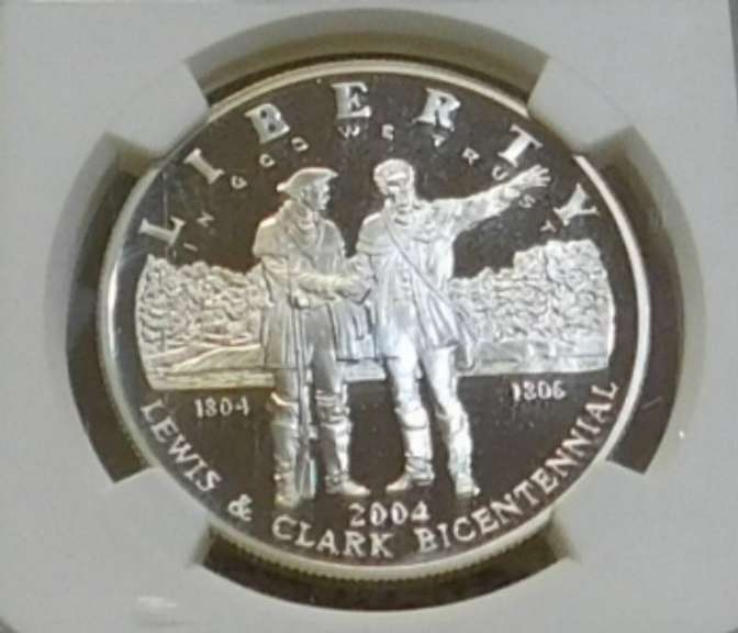 2004-P Lewis & Clark Sil PRF Dol NGC PF69UC