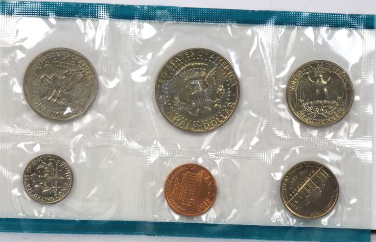 5 Each 1971 1976 &1980 US Mint Sets