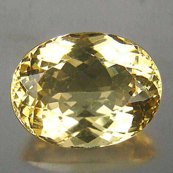 Real untreated Golden Beryl weighing 6.55 carats