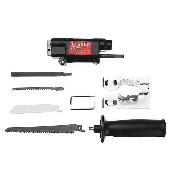 Multifunction Reciprocating Saw Attachment Drill
