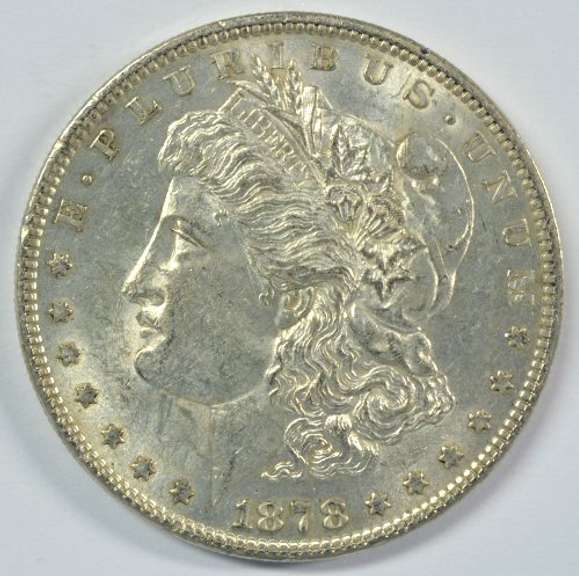 Real nice 1878 (Reverse of 1879) Morgan Silver Dollar