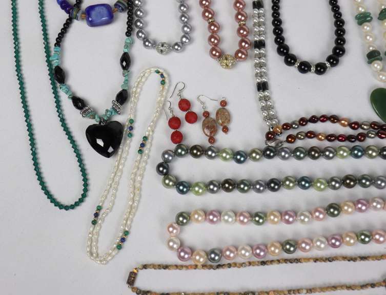 Colorful Group Lot of Costume Jewelry