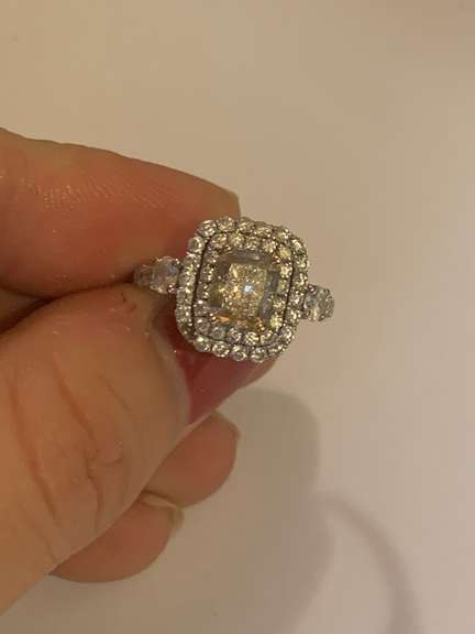 3.0 Carat Diamond Engagement Ring in 18kt Rose Gold
