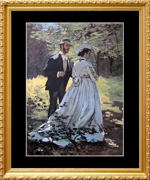 Claude Monet, Bazille And Camille