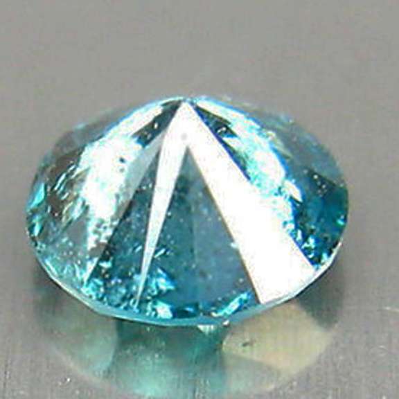 Incredible .29ct rare London blue Diamond solitaire