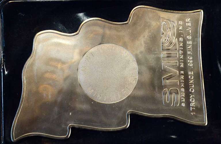 American Flag 1 OZ Silver Bar