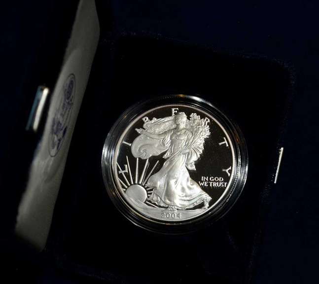 2004 Proof Silver Eagle