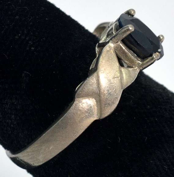 Sterling Silver Midnight Sapphire