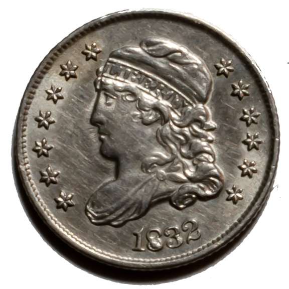 1832 Bust Half Dime